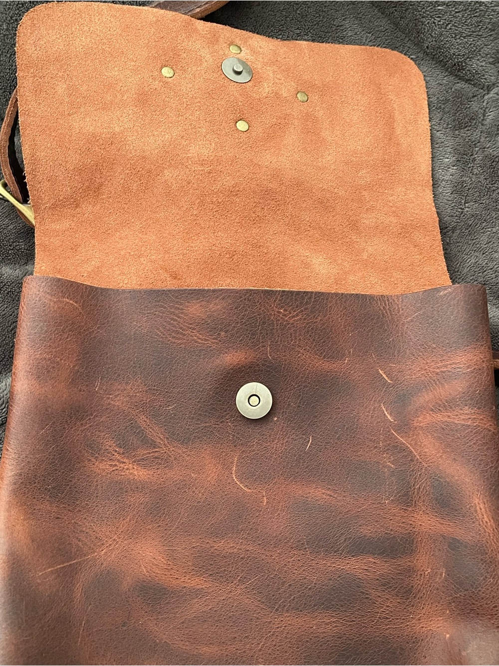 Portland Leather Hawkeye, Lava - Picture 8 of 15